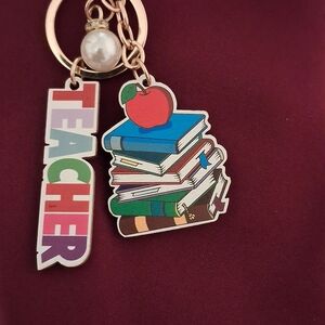 Colorful Teacher Key Holder